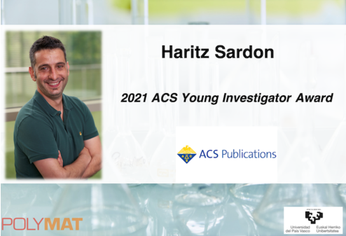 2021 ACS Young Investigator Award goes to Haritz Sardon