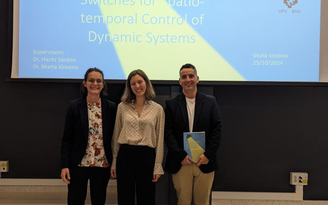 🎓 Giulia Vozzolo has just defended her PhD thesis