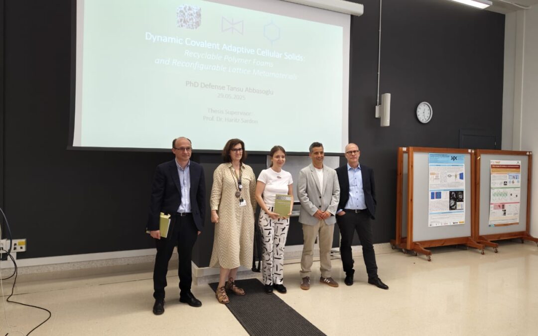 🎓 Tansu Abbasoglu has just defended his PhD thesis